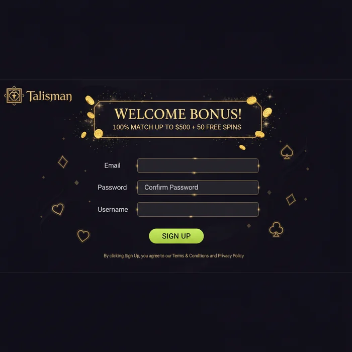 Talisman Casino Signup